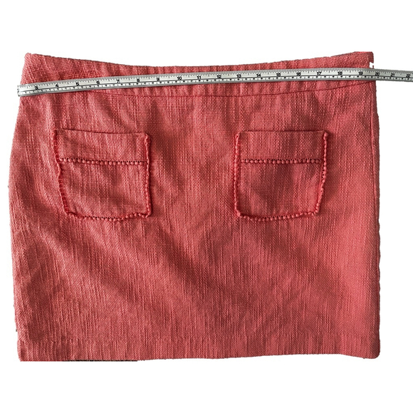 Loft Skirt, Women’s 14P, Coral/Pink - Picture 6 of 7